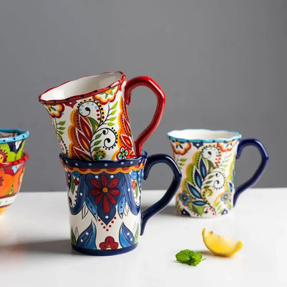 Tasse bohème céramique 500 ml