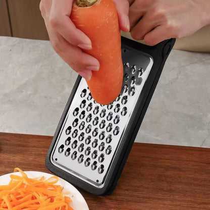 Râpe à légume double face inox