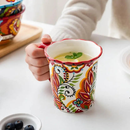Tasse bohème céramique 500 ml