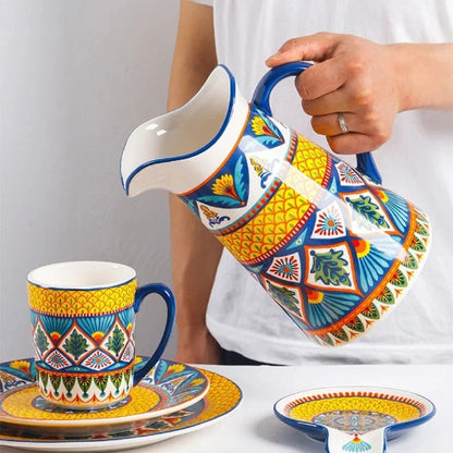 Carafe eau céramique design