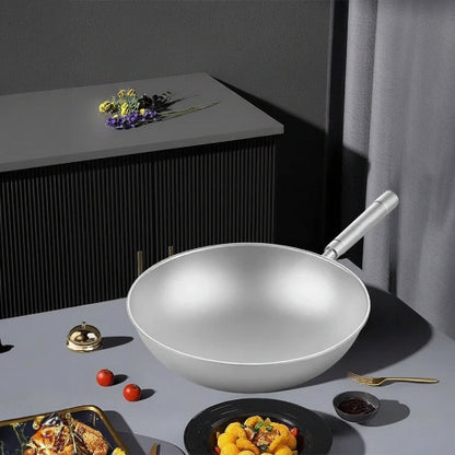 wok en titane pur