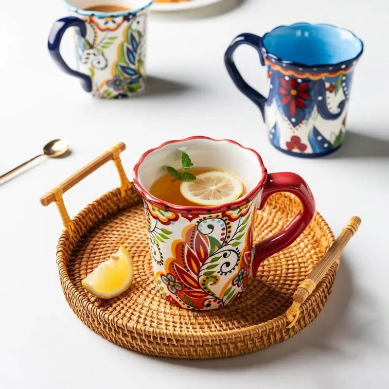 Tasse bohème céramique 500 ml