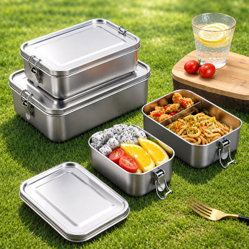 Boîte à bento acier inoxydable