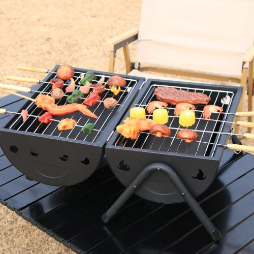Barbecue charbon portable