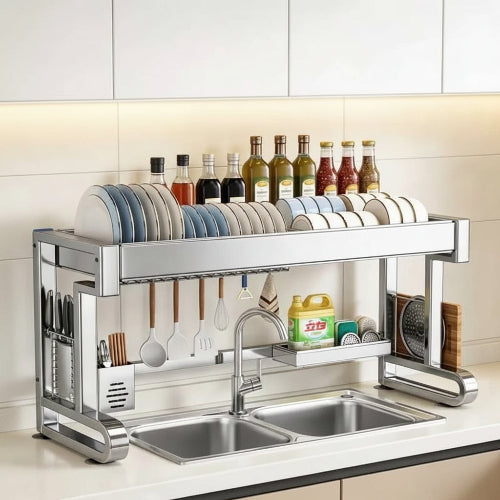 Égouttoir vaisselle extensible inox 90kg