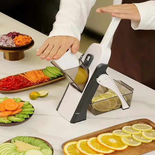 Mandoline verticale multifonction | Coupe - légumes sécurisé - Prati - Kitchen