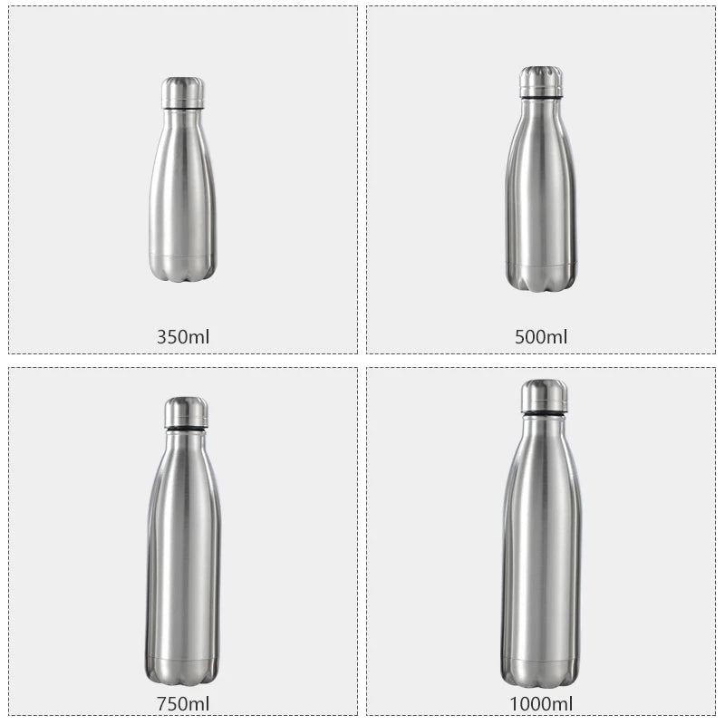 millilitres bouteille isotherme inox