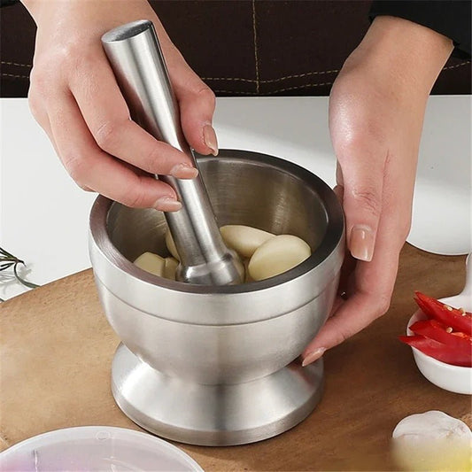 Mortier et pilon en acier inoxydable - Prati - Kitchen