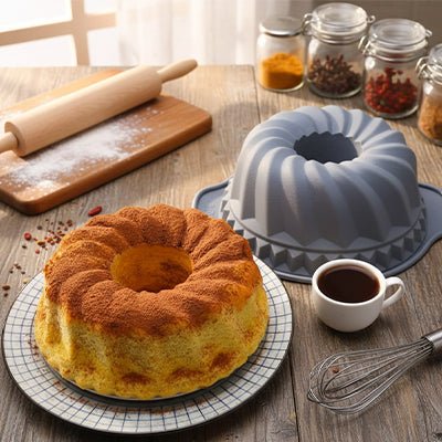 Moule à gâteau 3D en silicone platine flexible - Prati - Kitchen