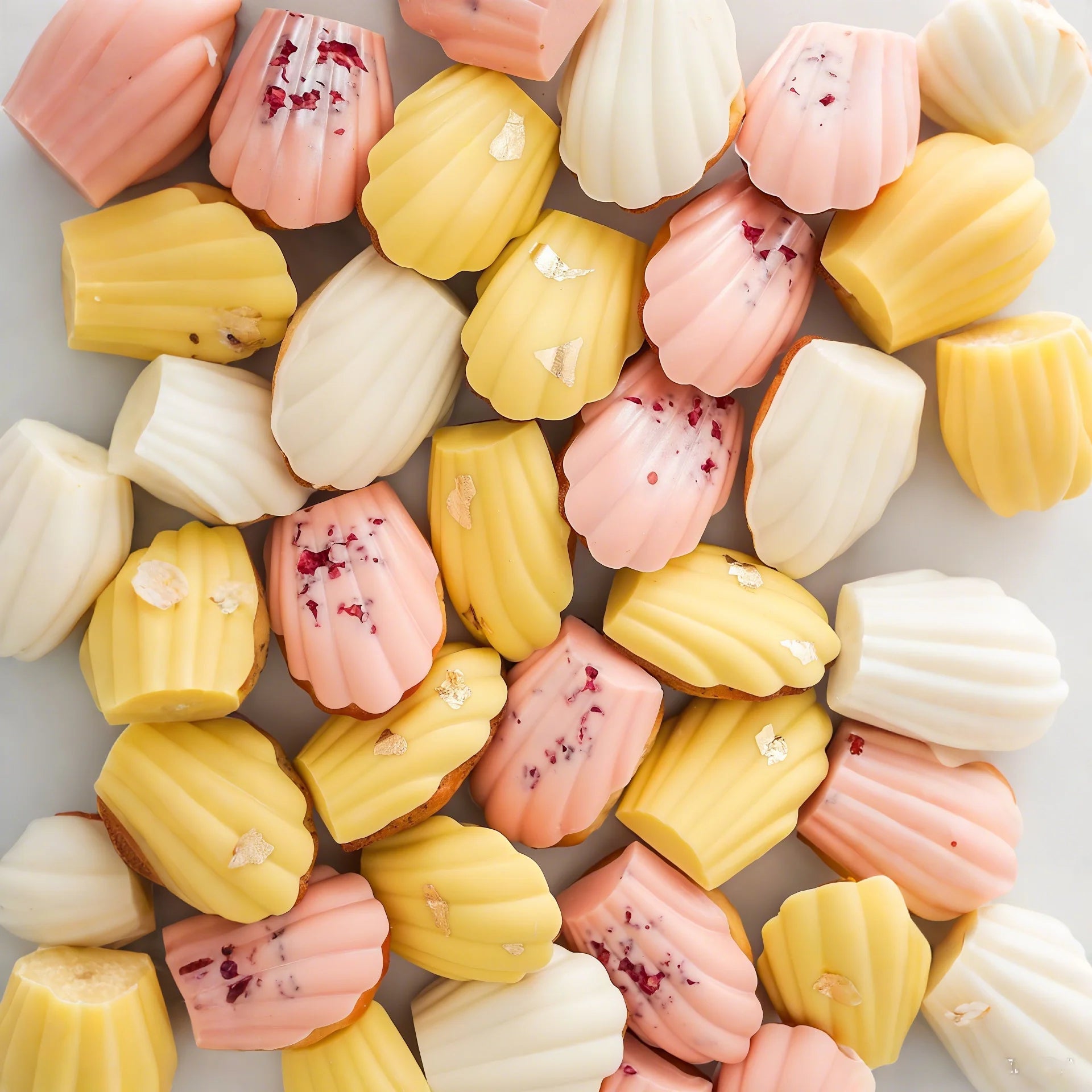 Moule à Madeleines à 8 Cavités en Métal (Fer) | Plaque à Pâtisserie Antiadhésive Résistante à la Chaleur - Prati - Kitchen