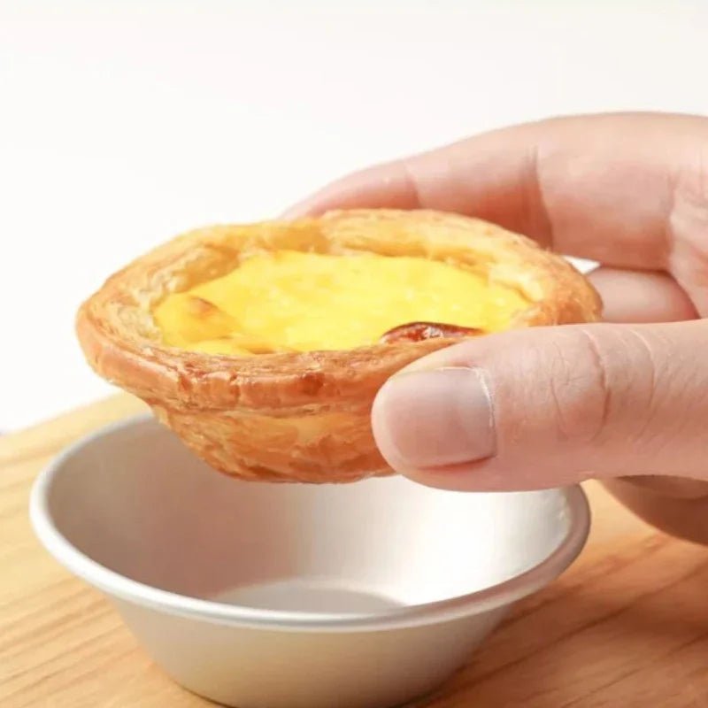 Moules à Tartelettes et tartes aux œufs en Aluminium Réutilisables | Kit de 10/25/ et 50 Pièces - Prati - Kitchen
