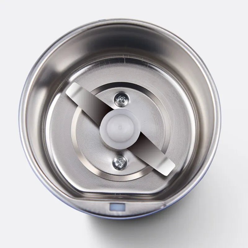 Moulin à Grains Électrique Multifonction Compact en Acier Inoxydable | Broyeur Puissant pour Grains de Café, Épices, Noix et Herbes | Lames Haute Précision - Prati - Kitchen