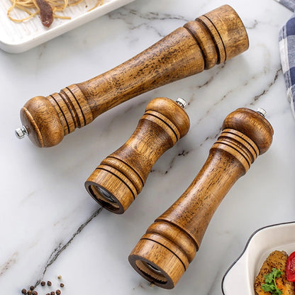 Moulin sel et poivre en bois et acier inoxydable - Prati - Kitchen
