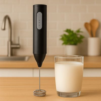Mousseur à lait rechargeable - Prati-Kitchen