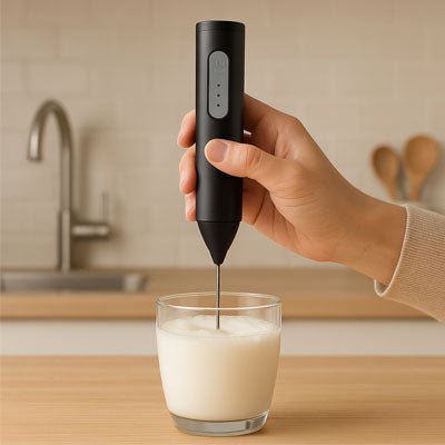 Mousseur à lait rechargeable - Prati-Kitchen