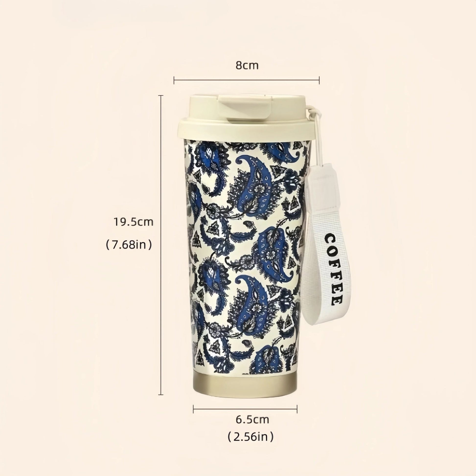 Mug isotherme 500ml acier inoxydable double paroi - Prati - Kitchen
