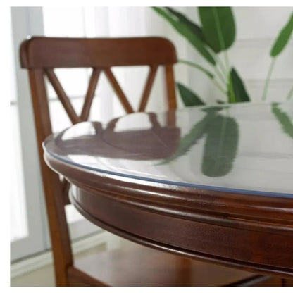 Nappe de Protection de Table Transparente (1.0 mm) en PVC Souple | Imperméable et Anti - Rayures - Prati - Kitchen