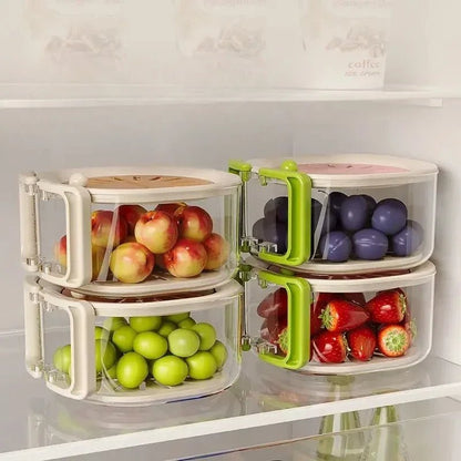 panier- de- vidange- avec- couvercle- 4-en-1 fruits : montrant- qu'ils-ne- sont- pas-encombrant