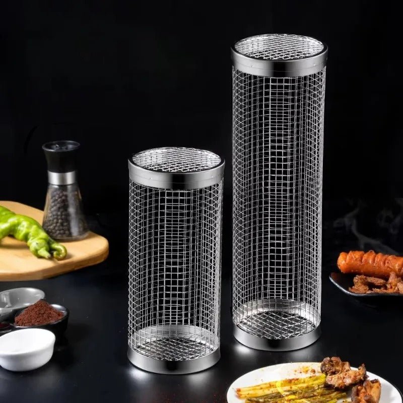 Panier à griller roulant en acier inoxydable - Prati - Kitchen