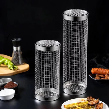 Panier à griller roulant en acier inoxydable - Prati - Kitchen