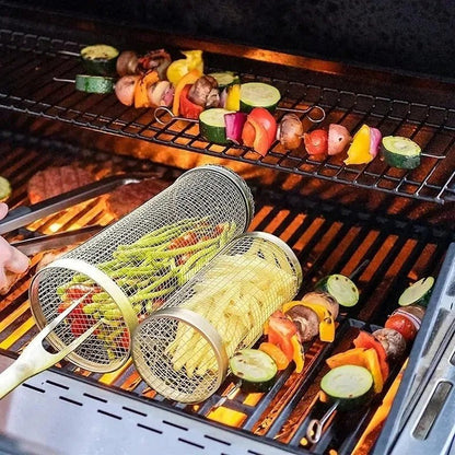 Panier à griller roulant en acier inoxydable - Prati - Kitchen