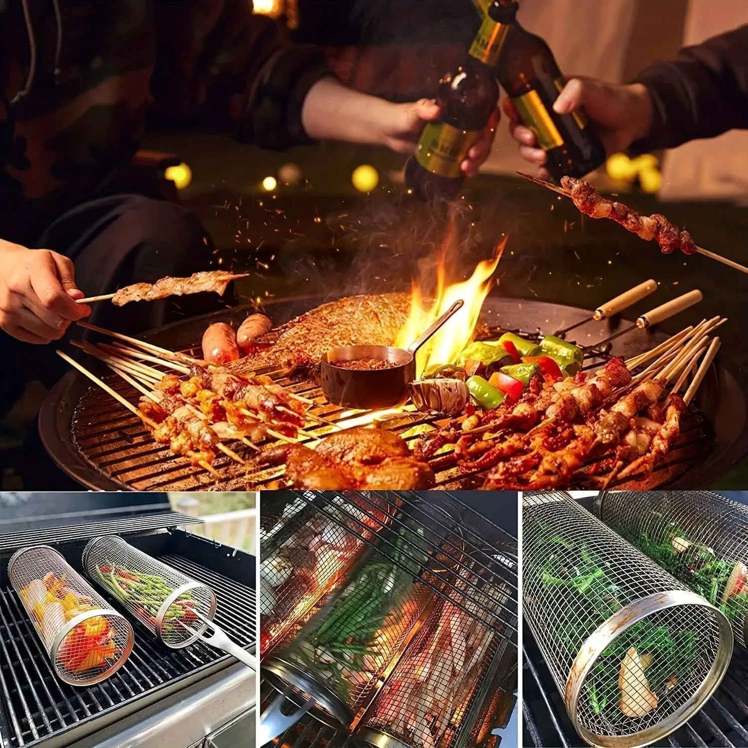 panier de barbecue roulant - Prati - Kitchen