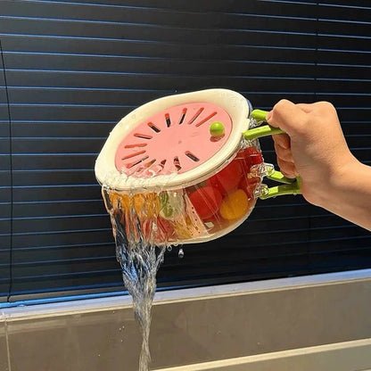 panier de vidange avec couvercle 4 - en - 1 fruits - Prati - Kitchen