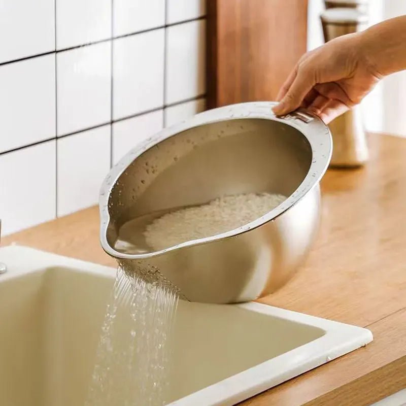 passoire lavage à riz inox - Prati - Kitchen
