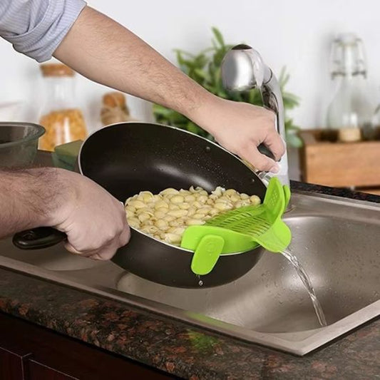 passoire universelle silicone | adaptable casseroles, poêles et bols - Prati - Kitchen