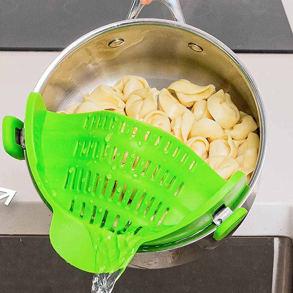 passoire universelle silicone | adaptable casseroles, poêles et bols - Prati - Kitchen