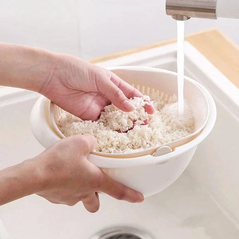 passoire cuisine multifonction : sous eau robinet