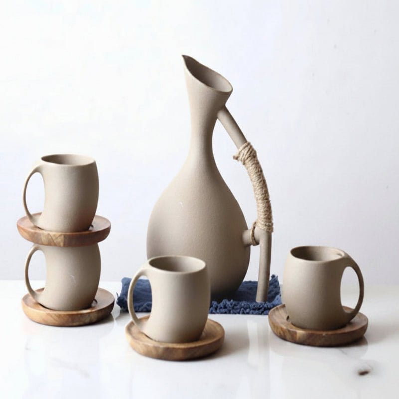 Pichet céramique 1,3l 5 pièces - Prati-Kitchen