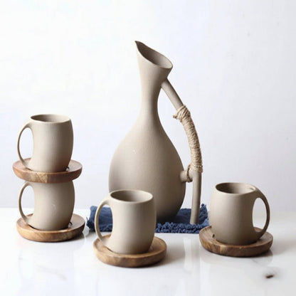 Pichet céramique 1,3l 5 pièces - Prati-Kitchen