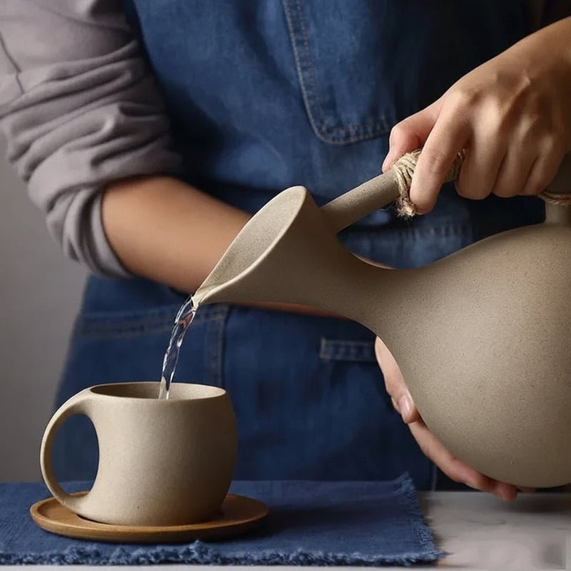 Pichet céramique 1,3l 5 pièces - Prati-Kitchen
