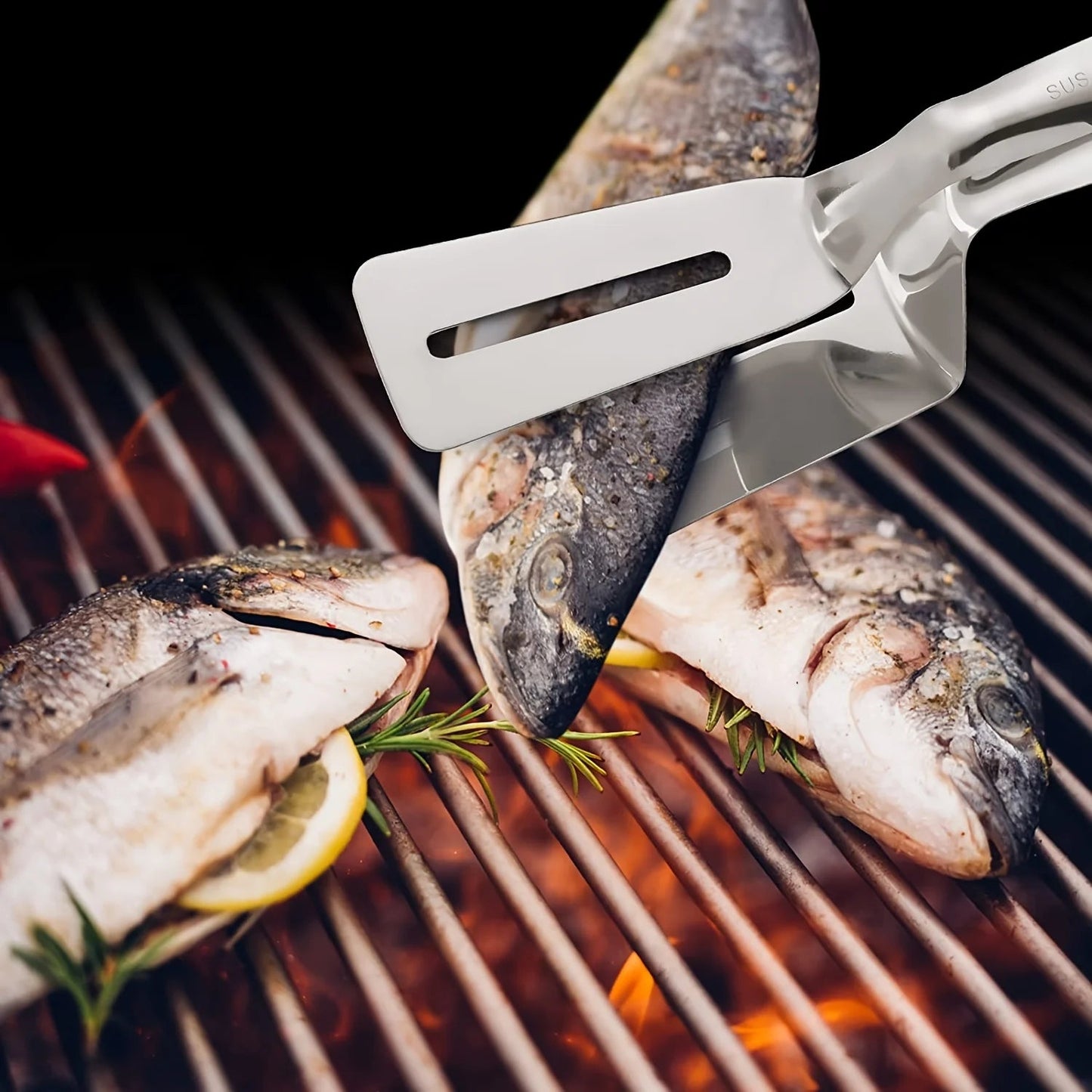 pince à steak en acier inoxydable | pour une cuisson parfaite - Prati - Kitchen