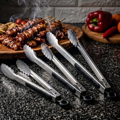 Pince barbecue acier inoxydable - Prati-Kitchen