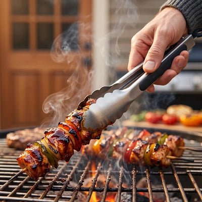 Pince barbecue acier inoxydable - Prati-Kitchen