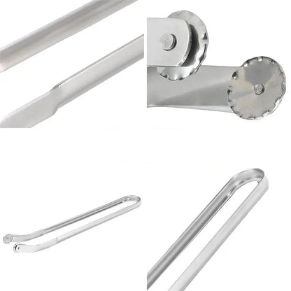 pince barbecue longue en inox avec mâchoire dentelée - Prati - Kitchen