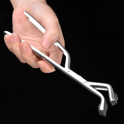 Pince de cuisine anti - brûlure inox pour plats et bols chauds - Prati - Kitchen