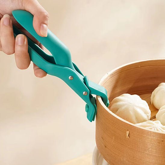 pince anti-brûlure pinçant panier bambou