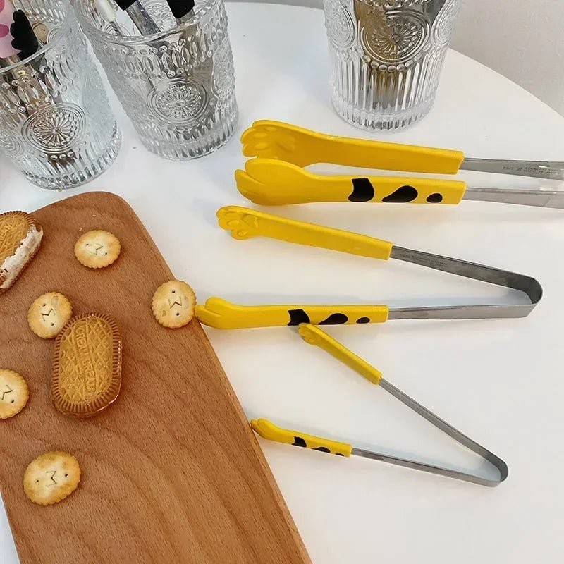 pince cuisine jaune