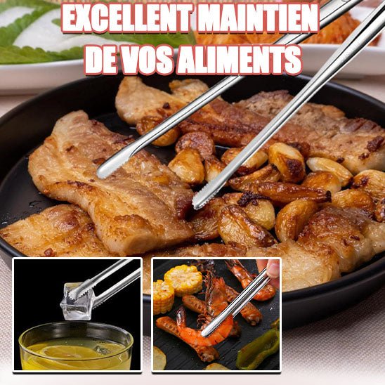 pince de cuisine : maintien des aliments