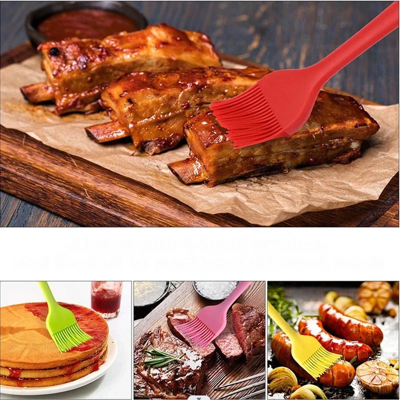pinceaux sur viande