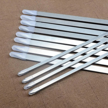 pique à brochette Inox réutilisable : avec protection