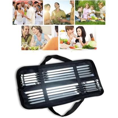 pique à brochette Inox réutilisable : dans sac