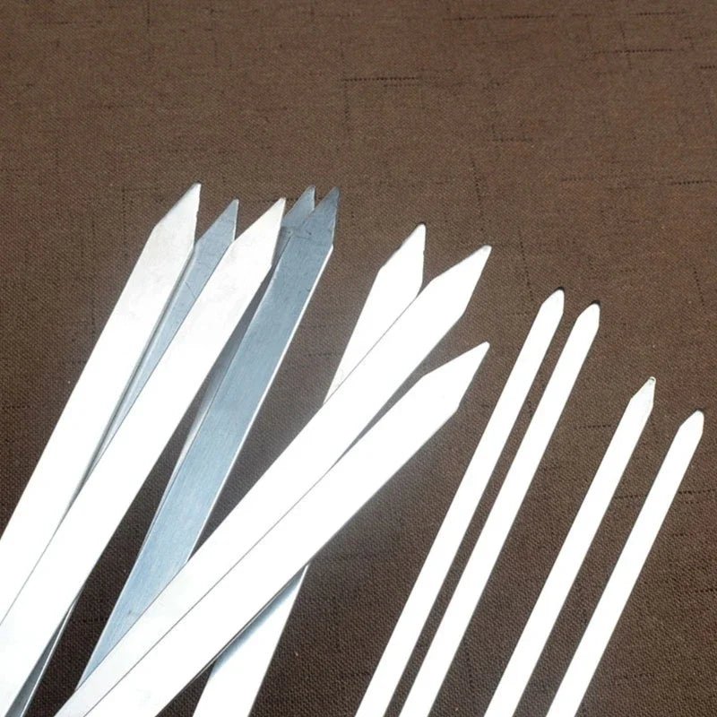 pique à brochette Inox réutilisable : les pointes