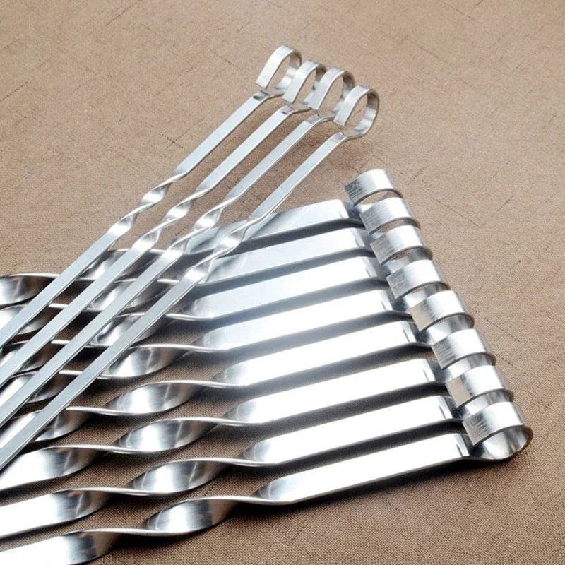 pique à brochette Inox réutilisable : têtes