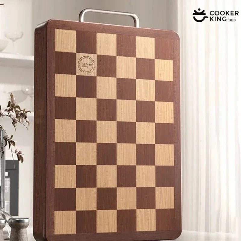 Planche à Découper Ébène COOKER KING | Design Échiquier Luxe | Viandes, Fruits et Légumes - Prati - Kitchen