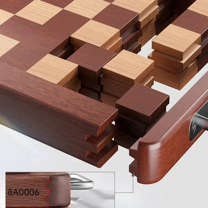 Planche à Découper Ébène COOKER KING | Design Échiquier Luxe | Viandes, Fruits et Légumes - Prati - Kitchen