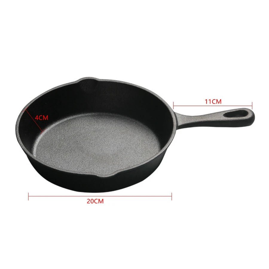 poêle- en- fonte- ronde- : 20 cm